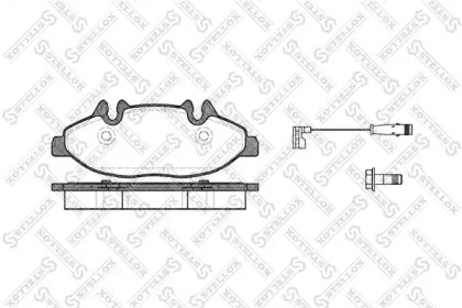 Комплект тормозных колодок STELLOX 1120 002-SX